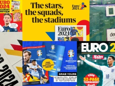 英國印刷業(yè)助力歐足聯(lián)2024歐洲杯：特刊、墻貼與創(chuàng)意促銷品齊發(fā)